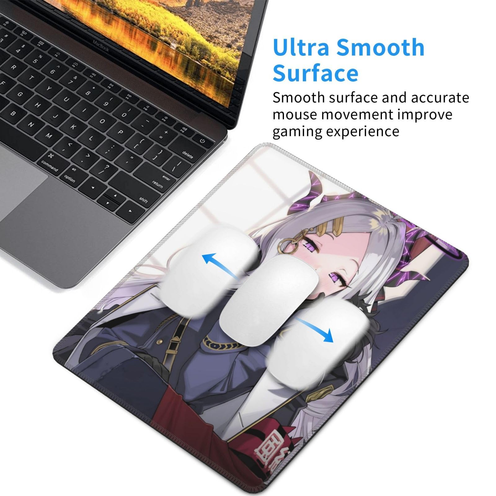 Amazon.co.jp: マウスパッド 空崎ヒナ ブルーアーカイブ 小型 低反発